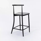 Sgabello da bar Northwood Metal Cafe altezza bancone nero: design elegante e moderno