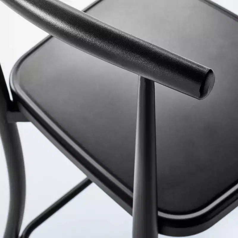 Sgabello da bar Northwood Metal Cafe altezza bancone nero: design elegante e moderno