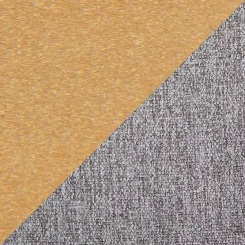 Sgabelli FujiHB in Poliestere/Acciaio Oro/Grigio: Schienale Alto, Imbottiti, Design Contemporaneo