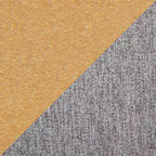 Sgabelli FujiHB in Poliestere/Acciaio Oro/Grigio: Schienale Alto, Imbottiti, Design Contemporaneo