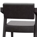 Sgabello da bar Snyder altezza bancone nero/grigio