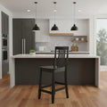 Set of 2 24 School House Counter Height Barstools - Crosley