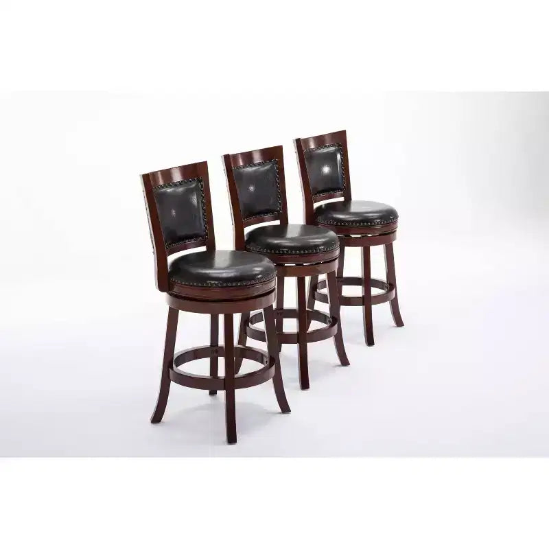 Sgabello da bar girevole Bristol da 61 cm, altezza bancone