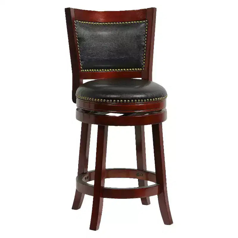Sgabello da bar girevole Bristol da 61 cm, altezza bancone