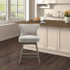 Sgabello da bar Cheryl girevole altezza bancone, 65,4 cm