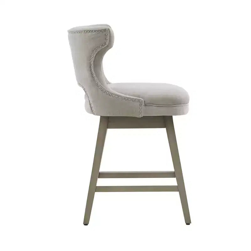 Sgabello da bar Cheryl girevole altezza bancone, 65,4 cm