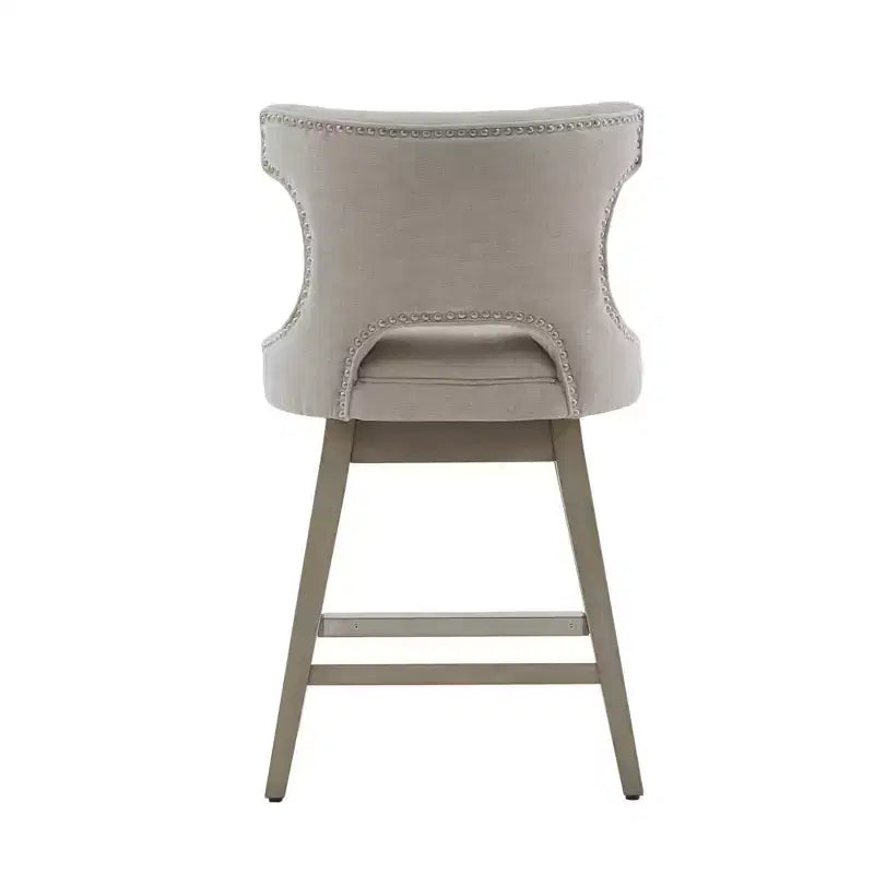 Sgabello da bar Cheryl girevole altezza bancone, 65,4 cm