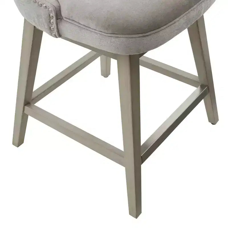 Sgabello da bar Cheryl girevole altezza bancone, 65,4 cm