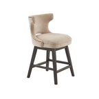 Sgabello da bar Cheryl girevole altezza bancone, 65,4 cm