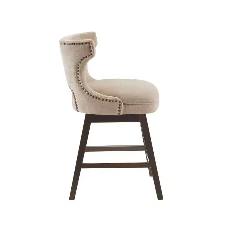 Sgabello da bar Cheryl girevole altezza bancone, 65,4 cm
