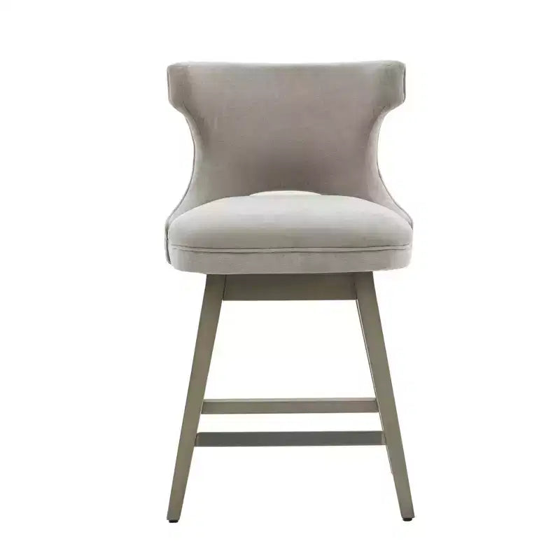 Sgabello da bar Cheryl girevole altezza bancone, 65,4 cm