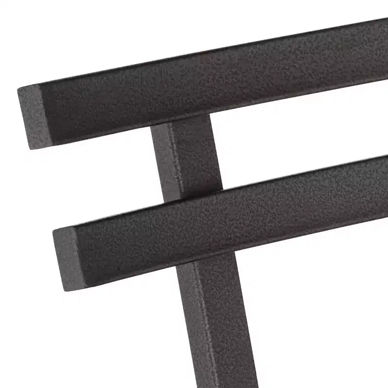 Sgabello da bar girevole in metallo bronzato Clifton, marrone, alto 75 cm, regolabile, con sedile in legno, schienale e poggiapiedi, stile industriale, per bancone cucina