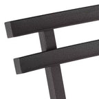 Sgabello da bar girevole in metallo bronzato Clifton, marrone, alto 75 cm, regolabile, con sedile in legno, schienale e poggiapiedi, stile industriale, per bancone cucina