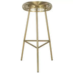 Addison Wire Weaved Contemporary Bar Stool - FOX4516 - Gold - Safavieh Couture