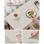 Tavolo stretto e lungo, da cucina e sala da pranzo, alto da pub, robusta struttura in metallo, design industriale, 40 x 120 x 90 cm